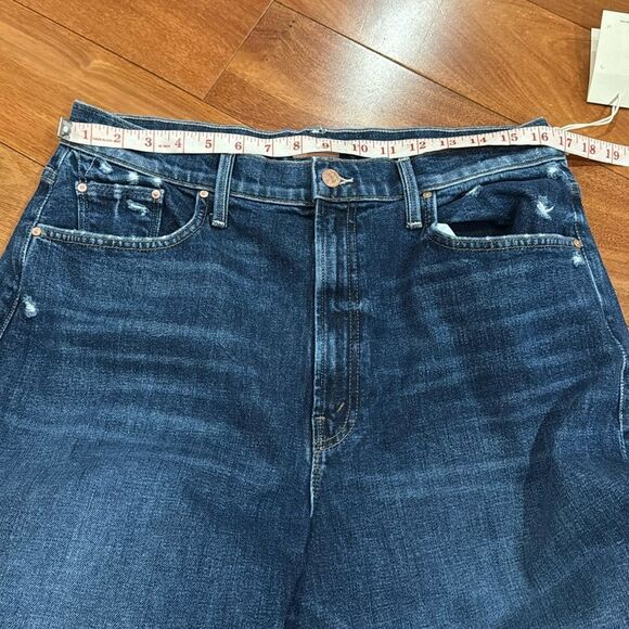 NWT MOTHER Women's The Fangirl Flood Jeans size 33 - Picture 10 of 14